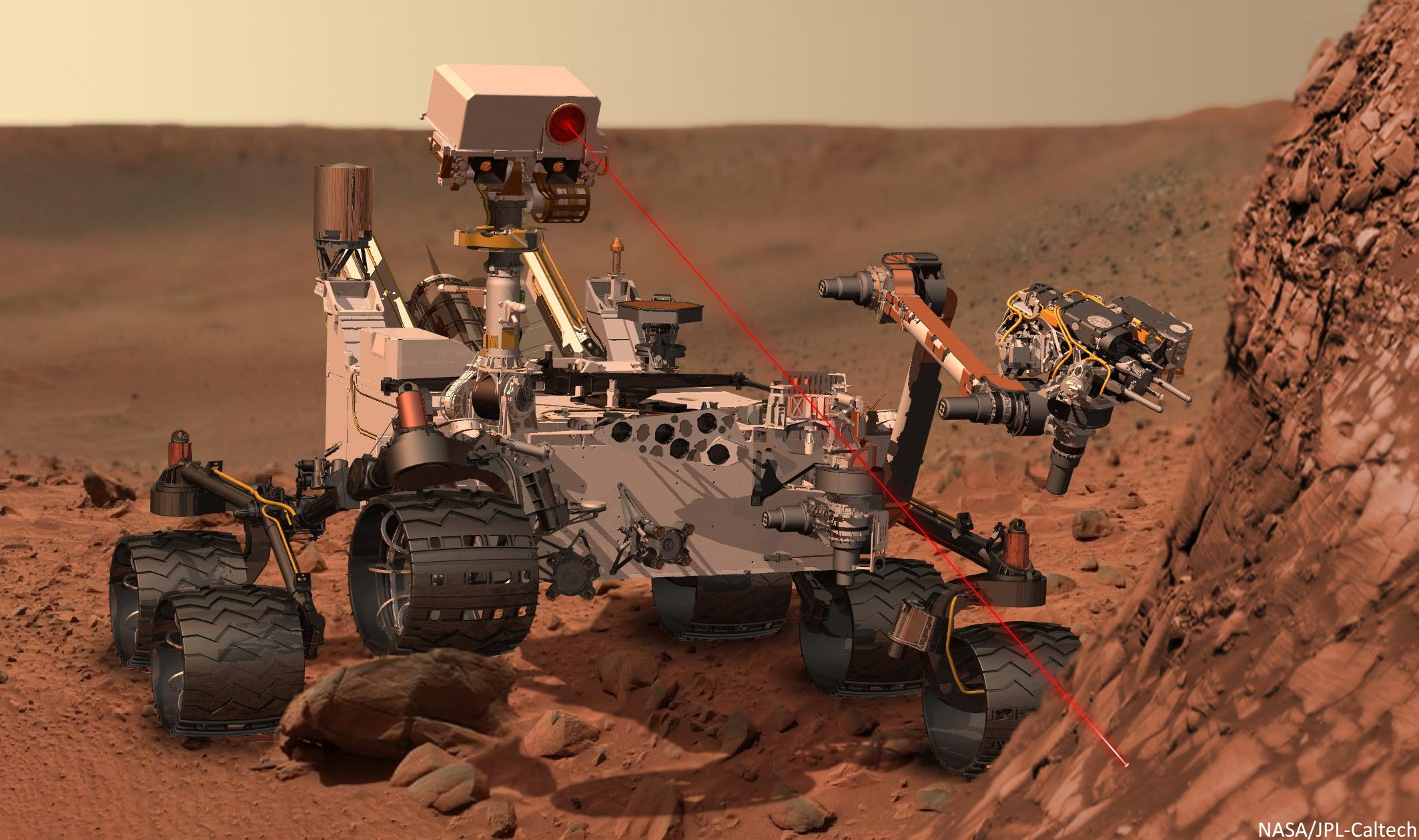 Nasa Rover1 Nasa Rover on Mars